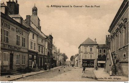 CPA ATTIGNY (avant la Guerre) - Rue du Pont (224369)