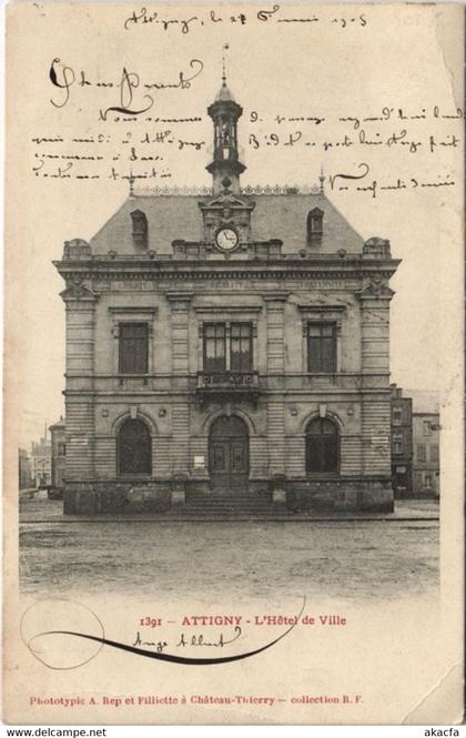 CPA ATTIGNY - L'Hotel de Ville (134931)