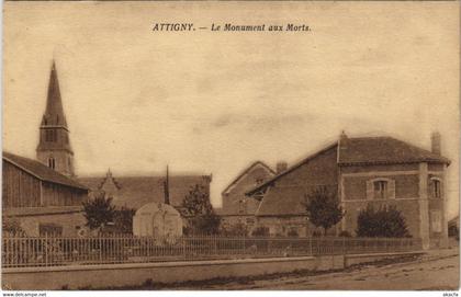 CPA ATTIGNY - Le Monument aux Morts (134957)