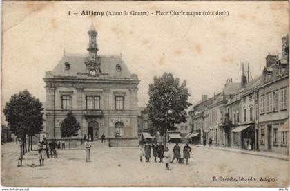 CPA ATTIGNY - Place Charlemagne (134939)