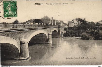 CPA ATTIGNY - Pont de la Riviere d'Aisne (134951)