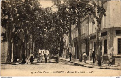 CPA MARSEILLE - AUBAGNE Avenue de la Gare (986024)