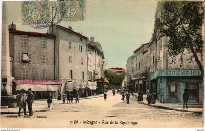 CPA MARSEILLE - AUBAGNE Rue de la Republique (987372)
