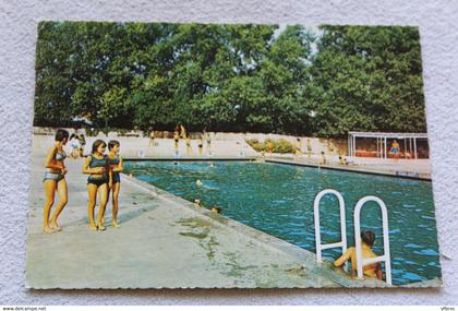 Cpm 1987, Aubagne, la piscine, Bouches du Rhône 13
