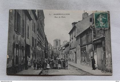 Aubervilliers, rue de Paris, Seine saint Denis 93