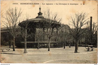 CPA AUBERVILLIERS - Le square (107788)