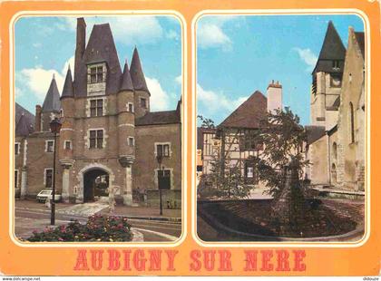 18 - Aubigny sur Nère - Multivues - CPM - Flamme Postale - Voir Scans Recto-Verso