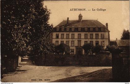 CPA Aubusson Le College FRANCE (1050103)