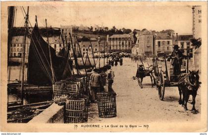 CPA Audierne- Le Quai de la Gare FRANCE (1025512)