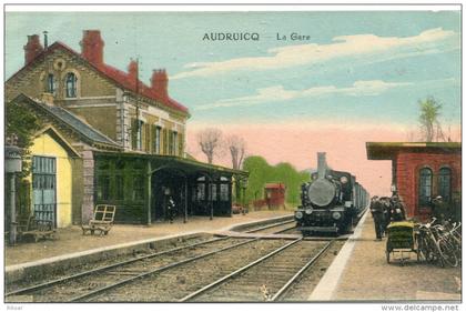 AUDRUICQ(PAS DE CALAIS) GARE(TRAIN)