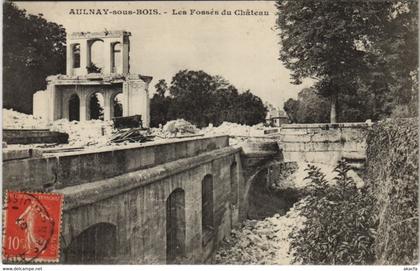 CPA AULNAY-sous-BOIS - Les Fosses du Chateau (124301)