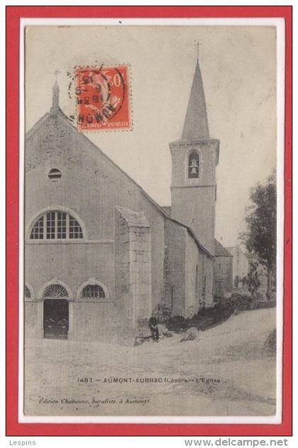 48 - AUMONT AUBRAC --  L'Eglise