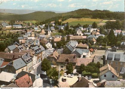 AUMONT-AUBRAC VUE AERIENNE LE CENTRE