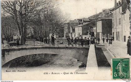 13 - AURIOL --  quai de l'Huveaune