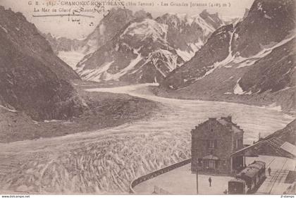 1926. FRANCE. Postcard CHAMONIX MONT BLANC. Franking 15 + 60 C cancelled CHAMONIX MONT BLANC... (Michel 162+) - JF437696