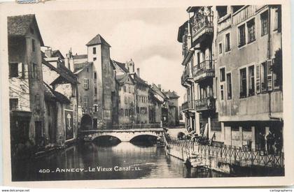 cpsm France Annecy le vieux canal