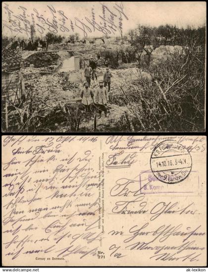 Sennheim Cernay (Haut-Rhin) Cernay en Dormois Feldpostkarte  1916   Feldpost