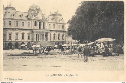 CPA Autun Le Marché