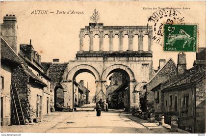 CPA AUTUN - Porte d'Arroux (295832)