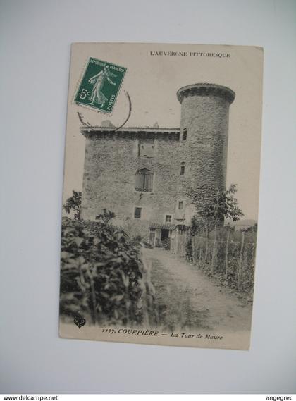 Carte  Auvergne   -  Courpière  La Tour de Maure