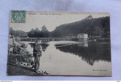 Auxerre, barrage du Bâtardeau , Yonne 89