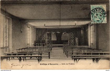 CPA Auxerre - College d'Auxerre - Salle de Theatre FRANCE (960493)
