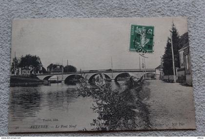 F513, Auxerre, le pont neuf, Yonne 89