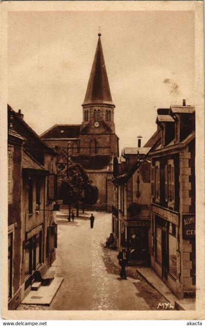 CPA Auzances Rue de la Mairie FRANCE (1050547)