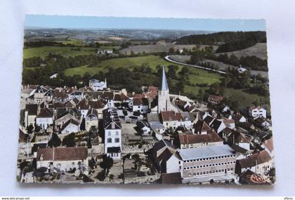 Cpm 1967, Auzances, vue générale aérienne, Creuse 23