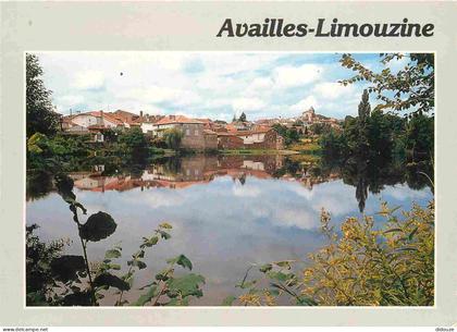 86 - Availles Limouzine - Vue Générale - Le pittoresque village vu de la rive droite de la Vienne - CPM - Carte Neuve -