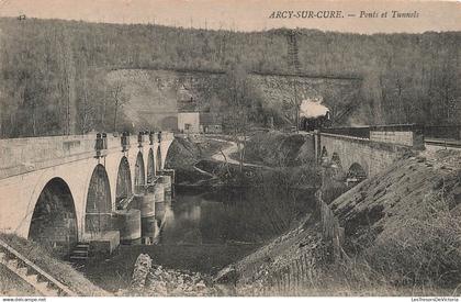 FRANCE - Arcy sur Cure - Ponts et tunnels - Carte Postale Ancienne