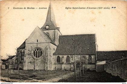 CPA Avernes Eglise Saint-Lucien FRANCE (1309334)
