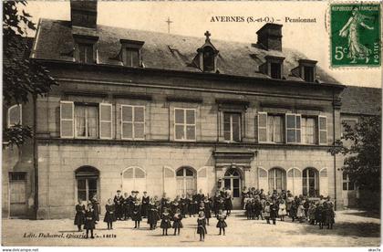 CPA Avernes Pensionnat FRANCE (1309345)