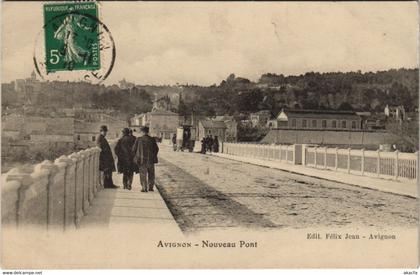 CPA AVIGNON Nouveau Pont (1086602)