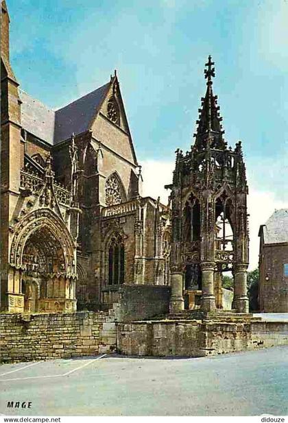 55 - Avioth - La Basilique - Façade Sud - Recevresse - Flamme Postale - CPM - Voir Scans Recto-Verso