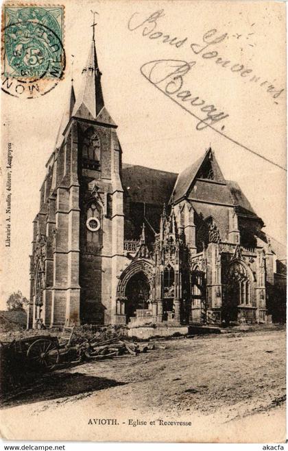 CPA AK AVIOTH - Église et Recevresse (391657)