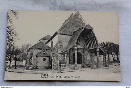 Avon, l'église, Seine et Marne 77