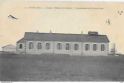 CPA Avord Centre militaire d'aviation Casernements et château d'eau