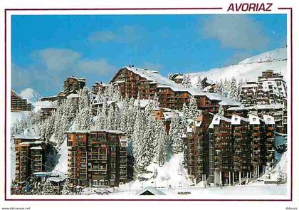 74 - Avoriaz - Les hauts-Forts - Le Yucca - Le Sosna - Hiver - Neige - Flamme Postale - CPM - Voir Scans Recto-Verso