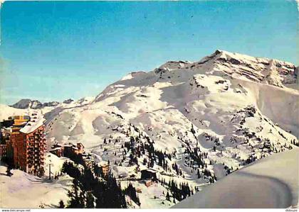 74 - Avoriaz - Un aperçu des pistes de ski - Flamme Postale - CPM - Voir Scans Recto-Verso