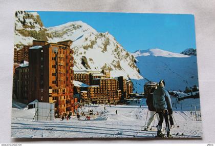 Cpm 1981, Avoriaz, vue générale et les fontaines Blanches, Haute Savoie 74