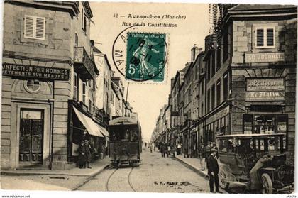 CPA AVRANCHES - Rue de la Costitution (209342)