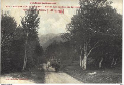 Carte postale ancienne de AX les THERMES