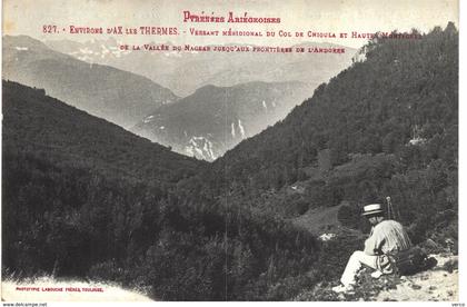 Carte postale ancienne de AX les THERMES