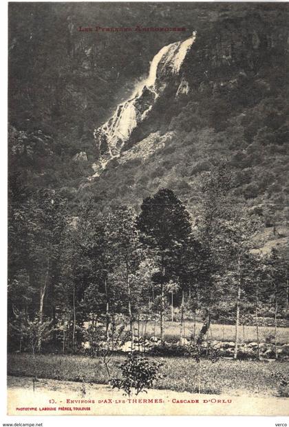 Carte postale ancienne de AX les THERMES