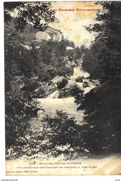 Carte postale ancienne de AX les THERMES