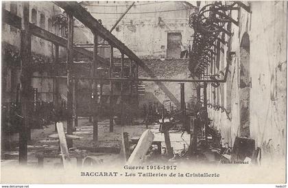Baccarat - Les Tailleries de la Cristallerie