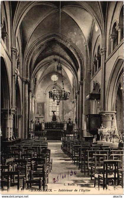 CPA Bagneux Interieur de l'Eglise (1314770)