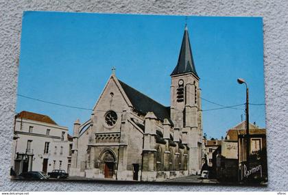 Cpm 1986, Bagneux, l'église saint Hermeland, hauts de Seine 92