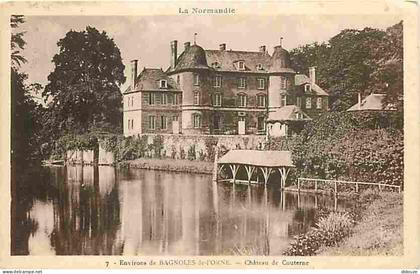 61 - Bagnoles de l'Orne - Château de Couterne aux environs de Bagnoles de l'Orne - CPA - Voir Scans Recto-Verso